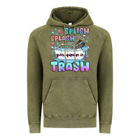 Vintage Olive splish splash your opinion is trash Vintage Hoodie - JahusDesignShop