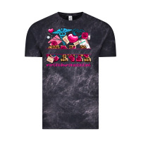 Cloud Black valentines day cna certified nursing assistant Vintage Tee - AdoDesignShop