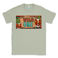 Matcha texas longhorn wild one cactus licanse plate Classic Tee - Artiststas
