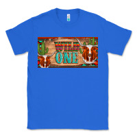 True Royal texas longhorn wild one cactus licanse plate Classic Tee - Artiststas