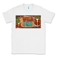 White texas longhorn wild one cactus licanse plate Classic Tee - Artiststas