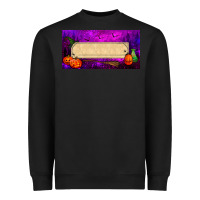 Black halloween witch custom license plate Heavyweight Sweatshirt - BundleAndBundleShop