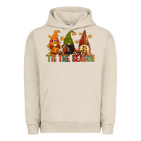 Pigment French Oak tis the season gnomes Urban Hoodie - CowGirlArtShop