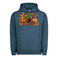 Pigment Midnight Navy tis the season gnomes Urban Hoodie - CowGirlArtShop