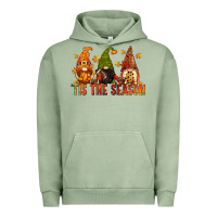 Pigment Oil Green tis the season gnomes Urban Hoodie - CowGirlArtShop