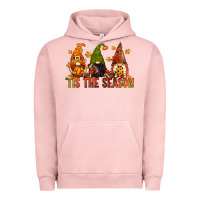 Pigment Salmon tis the season gnomes Urban Hoodie - CowGirlArtShop