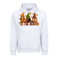 White tis the season gnomes Urban Hoodie - CowGirlArtShop