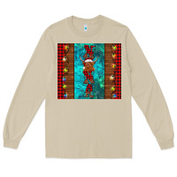 Mushroom nana highland cow Christmas Long Sleeve Tee - BarkalooDesign