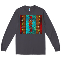 Smoke nana highland cow Christmas Long Sleeve Tee - BarkalooDesign