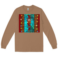 Toasted Coconut nana highland cow Christmas Long Sleeve Tee - BarkalooDesign