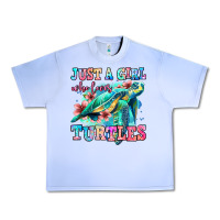 Grape Ice just a girl who loves turtles Urban Heavy Tee - Jasminsmagicworld
