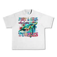 Lunar Rock just a girl who loves turtles Urban Heavy Tee - Jasminsmagicworld