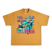 Peanut Butter just a girl who loves turtles Urban Heavy Tee - Jasminsmagicworld
