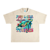 Sandshell just a girl who loves turtles Urban Heavy Tee - Jasminsmagicworld