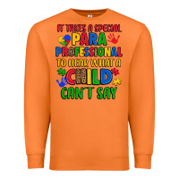 Carrot it takes a special paraprofessional to hear what a Premium Sweatshirt - Artiststas