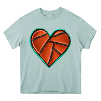 Arona basketball heart Heavy Core Tee - texasbilliewilder