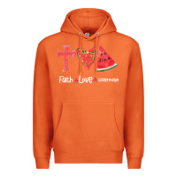 Carrot Faith Love Watermelon Premium Hoodie - Bettercallsaul