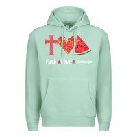 Seafoam Faith Love Watermelon Premium Hoodie - Bettercallsaul