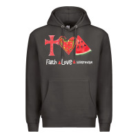 Smoke Faith Love Watermelon Premium Hoodie - Bettercallsaul