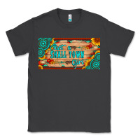 Smoke just a small town girl wlth gemstone arrow and sunflowers licanse plat Classic Tee - Artiststas