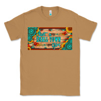 Toasted Coconut just a small town girl wlth gemstone arrow and sunflowers licanse plat Classic Tee - Artiststas