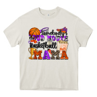 Cream somebody's loud mouth basketball mama Heavy Core Tee - Zillion Design Studio