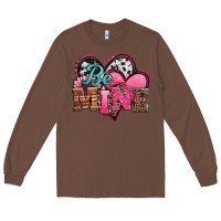 Chestnut valentines day western hearts be mine Long Sleeve Tee - Jasminsmagicworld