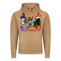 Vintage Camel Happy Hallothanksmas Cats Vintage Hoodie - BundleAndBundleShop