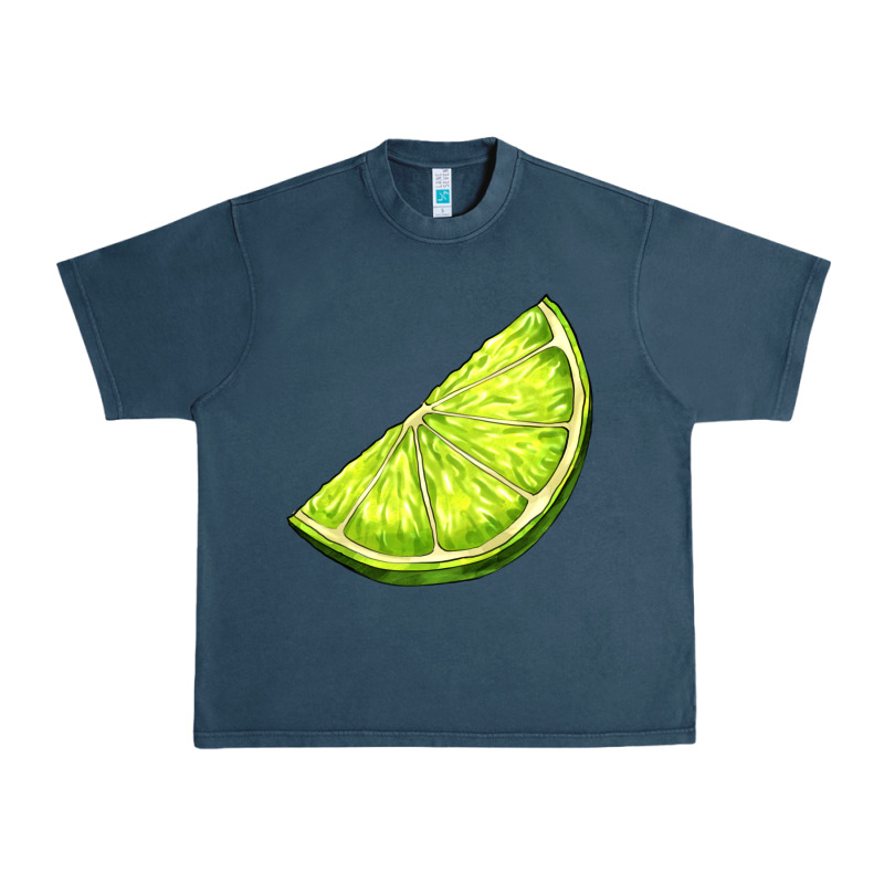 Lime For Gin Urban Heavy Tee by AdoDesignShop | Teevron