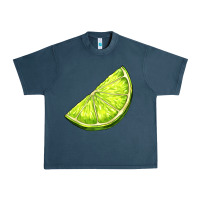 Midnight Navy lime for gin Urban Heavy Tee - AdoDesignShop