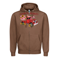 Chestnut flower market Zipper Hoodie - MaliasSmallBusiness