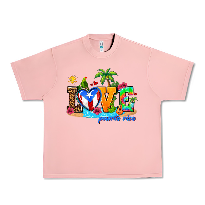 Love Puerto Rico Urban Heavy Tee by AdoDesignShop | Teevron