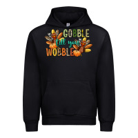Black gobble till you wobble Urban Hoodie - CowGirlArtShop