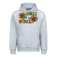 Heather Grey gobble till you wobble Urban Hoodie - CowGirlArtShop