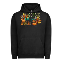 Pigment Black gobble till you wobble Urban Hoodie - CowGirlArtShop