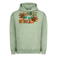 Pigment Oil Green gobble till you wobble Urban Hoodie - CowGirlArtShop