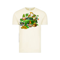 Vintage Arctic st patricks gnomes  with farm truck Vintage Tee - AdoDesignShop
