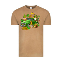Vintage Camel st patricks gnomes  with farm truck Vintage Tee - AdoDesignShop