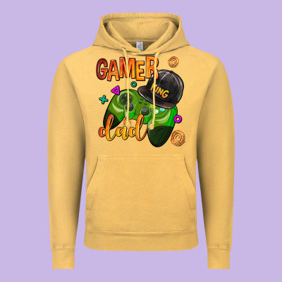 Gamer Dad Vintage Hoodie Designed By Adodesignshop