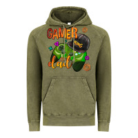 Vintage Olive gamer dad Vintage Hoodie - AdoDesignShop