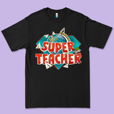 Super Teacher Premium Tee Designed By Texasbilliewilder