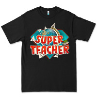 Black super teacher Premium Tee - texasbilliewilder