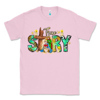 Bubblegum Pink True Story Classic Tee - CowhideDigitalArt