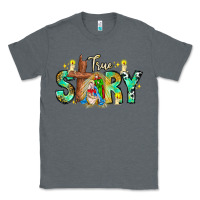 Charcoal Heather True Story Classic Tee - CowhideDigitalArt