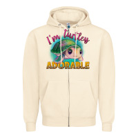 Sandshell i'm turtley adorable Zipper Hoodie - NancyCooperArtShop