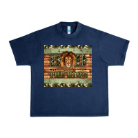 Navy dad the king Urban Heavy Tee - Artiststas