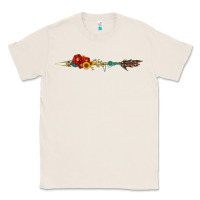 Natural flowers and arrow with gemstone Classic Tee - Artiststas