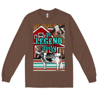 Chestnut Western So Legend Dairy Holstein Cow Long Sleeve Tee - LillyAllenDesigns