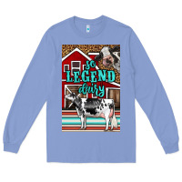 Colony Blue Western So Legend Dairy Holstein Cow Long Sleeve Tee - LillyAllenDesigns