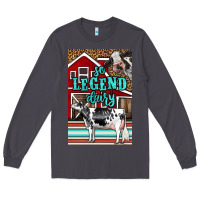 Smoke Western So Legend Dairy Holstein Cow Long Sleeve Tee - LillyAllenDesigns